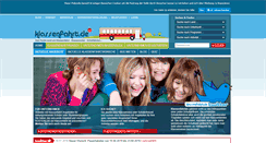 Desktop Screenshot of klassenfahrt.de