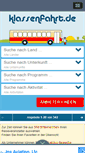 Mobile Screenshot of klassenfahrt.de